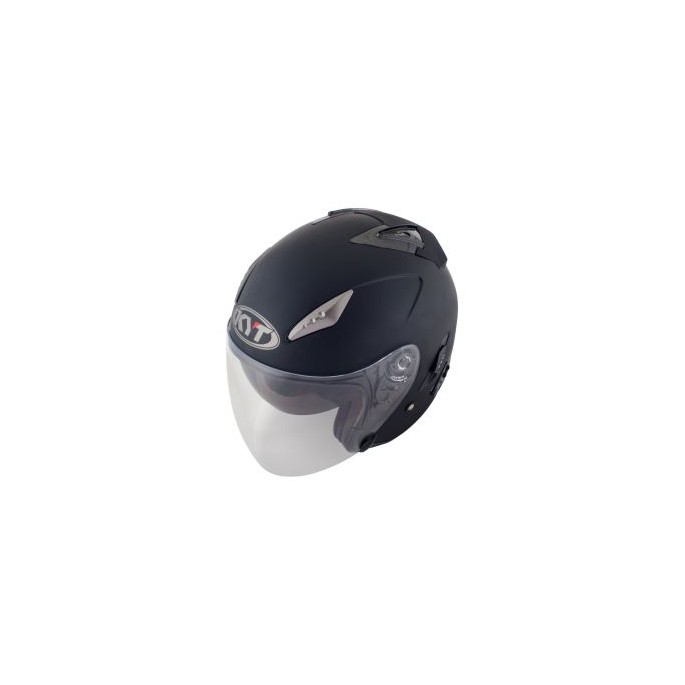 Kask Motocyklowy KYT HELLCAT matowy czarny - S
