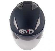 Kask Motocyklowy KYT HELLCAT matowy czarny - S