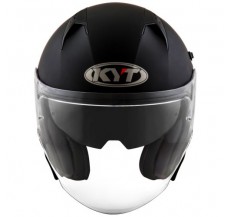 Kask Motocyklowy KYT NF-J matowy czarny - S