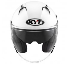 Kask Motocyklowy KYT NF-J biały - M