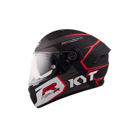Kask Motocyklowy KYT NF-R TRACK matowy szary - M