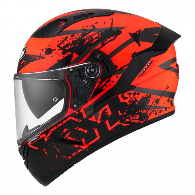 Kask Motocyklowy KYT NF-R NEUTRON czerwony - L