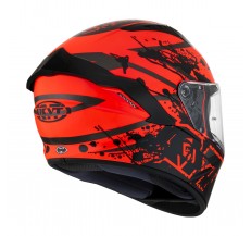 Kask Motocyklowy KYT NF-R NEUTRON czerwony - L