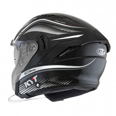 Kask Motocyklowy KYT NF-J RADAR biały - M