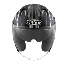 Kask Motocyklowy KYT NF-J RADAR biały - M