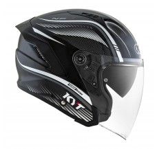 Kask Motocyklowy KYT NF-J RADAR biały - M