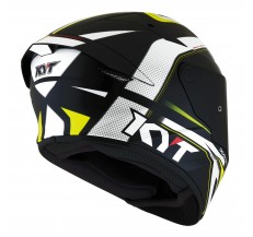 Kask Motocyklowy KYT TT-COURSE GRAND PRIX czarny/żołty - XL