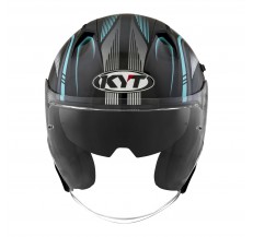 Kask Motocyklowy KYT NF-J RADAR niebieski - L