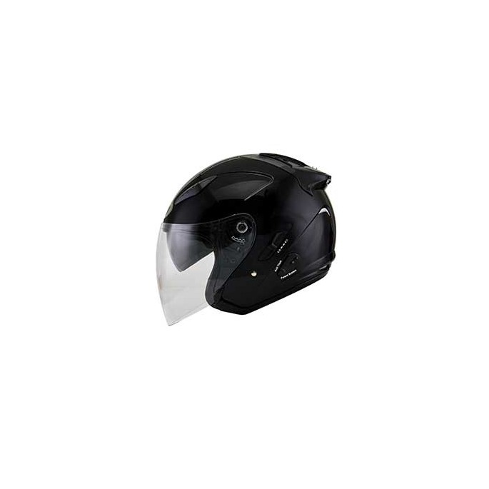 Kask Motocyklowy KYT HELLCAT czarny - M