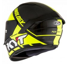Kask Motocyklowy KYT NX RACE CARBON RACE-D żółty fluo - S