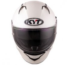 Kask Motocyklowy KYT NF-R perłowy biały - S