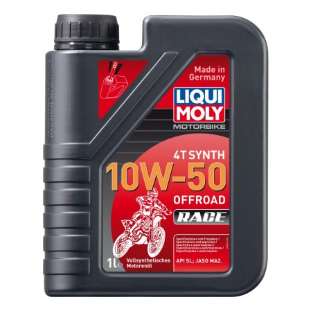 LIQUI MOLY Olej silnikowy syntetyczny do motocykli 10W50 Offroad Race 4T 1 litr