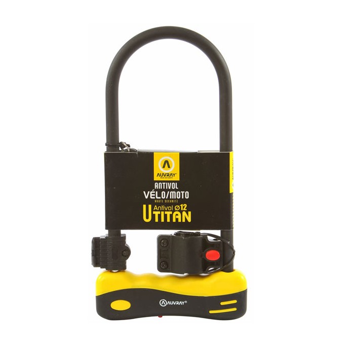 AUVRAY zapięcie U-LOCK  TITAN 245 z uchwytem - 165 x 245mm