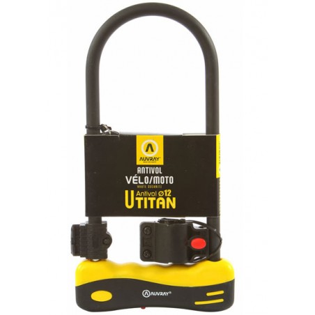 AUVRAY zapięcie U-LOCK  TITAN 245 z uchwytem - 165 x 245mm