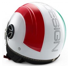 Kask Motocyklowy MOMO AVIO PRO (Green/White/Red / Black Outline) rozm. XS