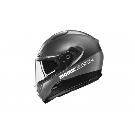 Kask Motocyklowy MOMO HORNET (Titanium Frost / Silver / Black / White) rozm. M